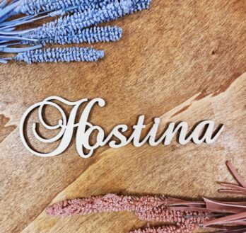 Drevený výrez Hostina ALMA