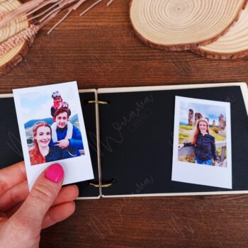 Mini svadobný fotoalbum na INSTAX foto VERA