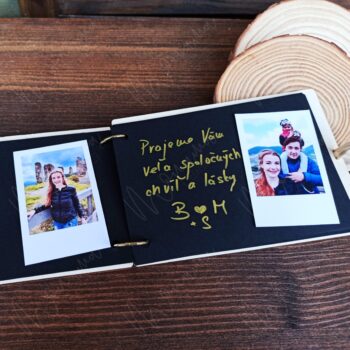 Mini svadobný fotoalbum na INSTAX foto SELEN