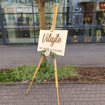 Uvítacia tabuľa II. "Vitajte na našej svadbe" - Image 5