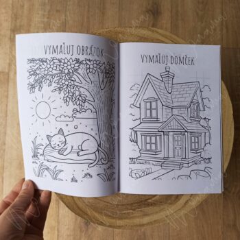 Svadobné XXL zábavky pre deti "Omaľovanky a hry" - Image 15