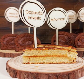 Drevené zápichy do koláčov DEMY