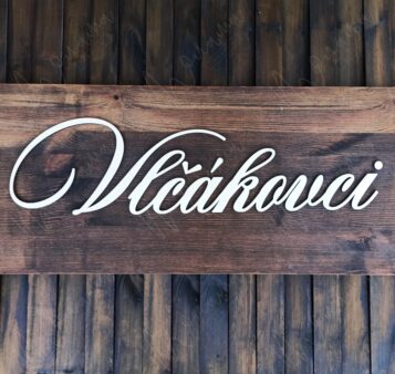 Svadobný výrez priezviska STEEN