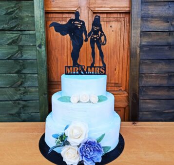 Tortový zápich ANDY black