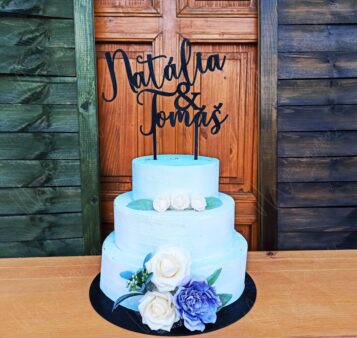 Tortový zápich ALBERT black