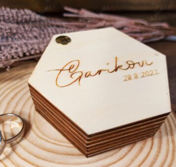 Krabička na obrúčky SALLY