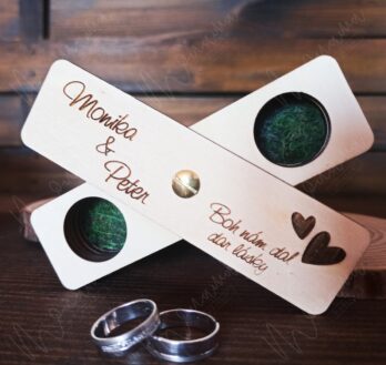 Krabička na obrúčky NEDY