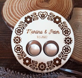 Tanierik na obrúčky MARI