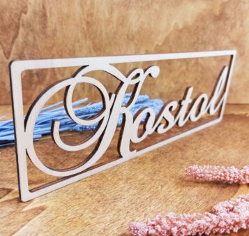 Drevený výrez Kostol LULA