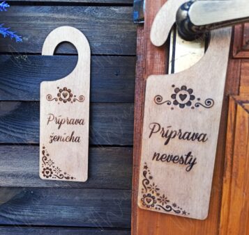 Ceduľky na dvere EMILY