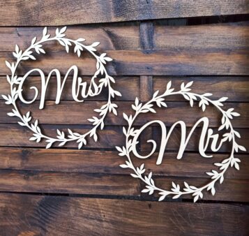 Svadobný nápis LILY