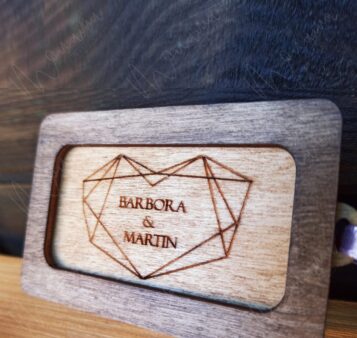 Krabička na obrúčky LILKA