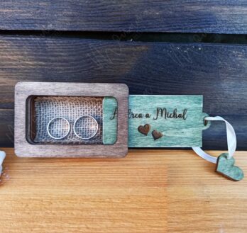 Krabička na obrúčky LARA