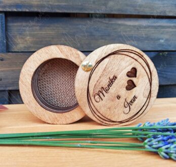 Krabička na obrúčky KARLA