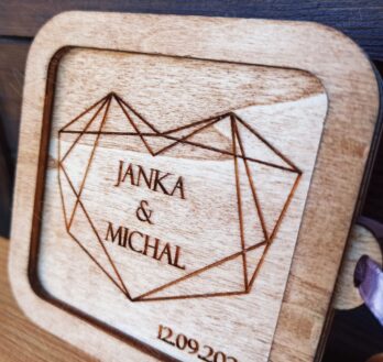 Krabička na obrúčky LERON