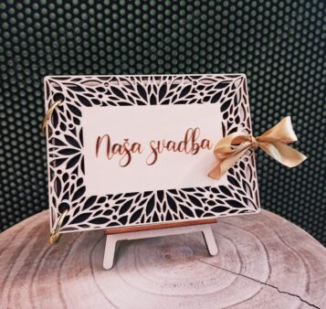 Mini svadobný fotoalbum na INSTAX foto THEA