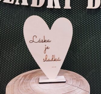 Drevený nápis  Drevený nápis