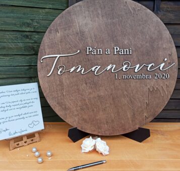 Svadobná kniha hostí KELLY