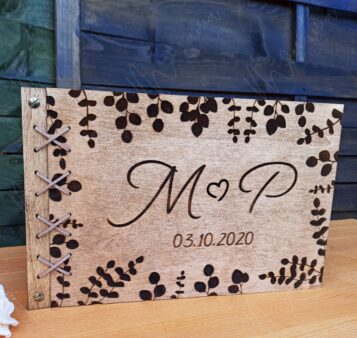 Svadobný fotoalbum / kniha hostí ANNA