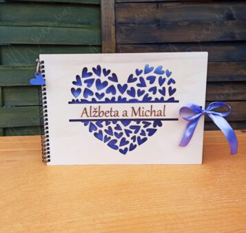 Svadobný fotoalbum / kniha hostí TALIA