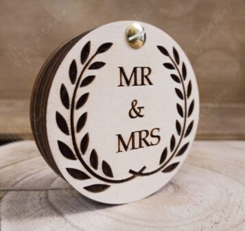 Drevená krabička na obrúčky LOGAN