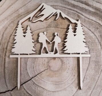 Svadobný tortový zápich 