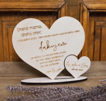 Poďakovanie rodičom ELLAN