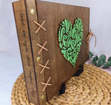 Svadobný fotoalbum/kniha hostí JULI IV.