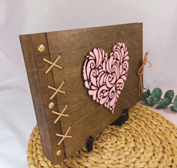 Svadobný fotoalbum/kniha hostí JULI V.